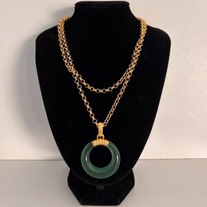 NWOT Julie Vos Marlowe Statement Pendant Necklace